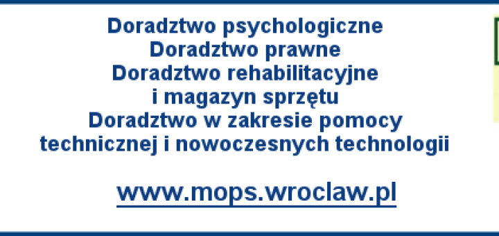 loga PFRON, PZN OD, MOPsu, Wrocławia