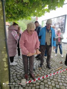 Członkowie Koła Wałbrzych na spartakiadzie zorganizowanej przez Zarząd Koła Wałbrzych