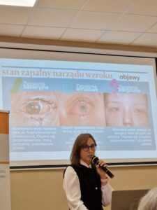 zdjęcie z seminarium choroby oczu zachowaj wzrok