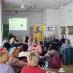 spotkanie wielotematyczne członków Koła Wałbrzych w bibliotece "Pod Atlantami"