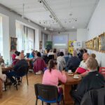 spotkanie wielotematyczne członków Koła Wałbrzych w bibliotece "Pod Atlantami"