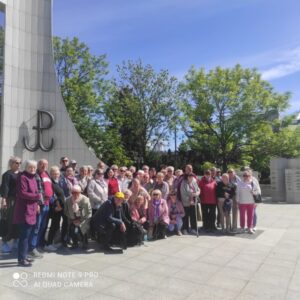 Członkowie Koła Wałbrzych na wycieczce do stolicy