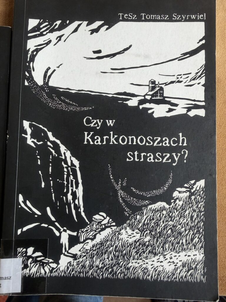 Okładka książki pt: Czy w Karkonoszach straszy?"
