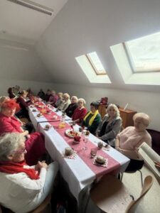 spotkanie walentynkowe połączone z tłustym czwartkiem członków Koła Jelenia Góra